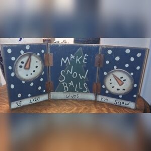 PRIMITIVE/FOLKART HANDCRAFTED CHRISTMAS DECOR